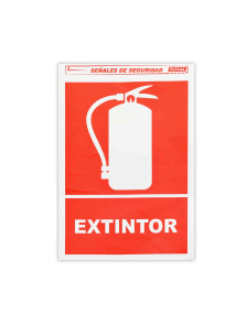 Señal Adhesiva para Extintor 30 x 40 cm SM